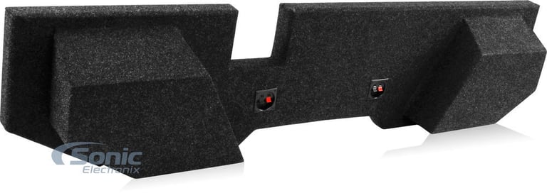 (2) ROCKFORD FOSGATE R2SD4-12 12" 1000W Subwoofers + Dodge Ram Quad Cab Sub Box Image 11