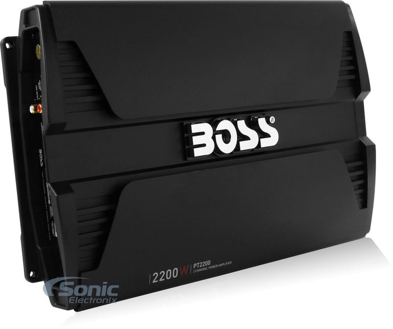 Boss PT2200 Amplifier + Premium Amplifier Wiring Kit Image 3