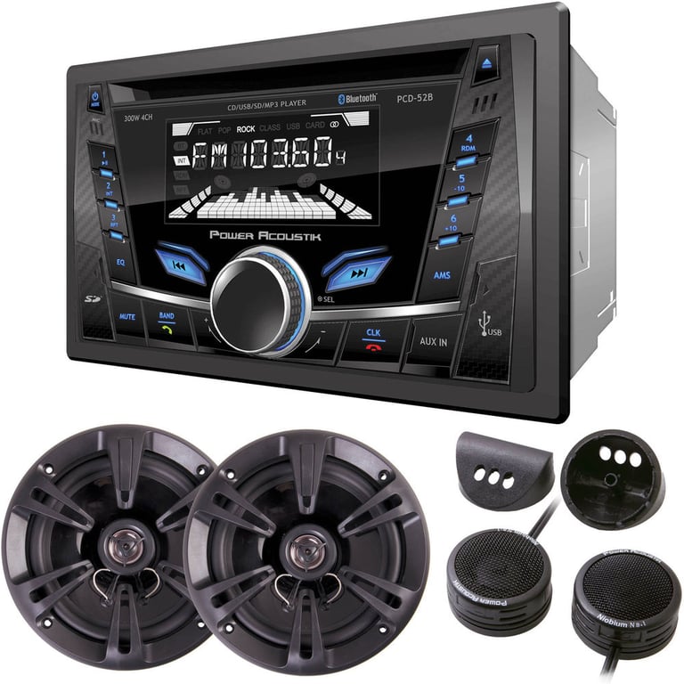Power Acoustik CDB2-652T Image 1