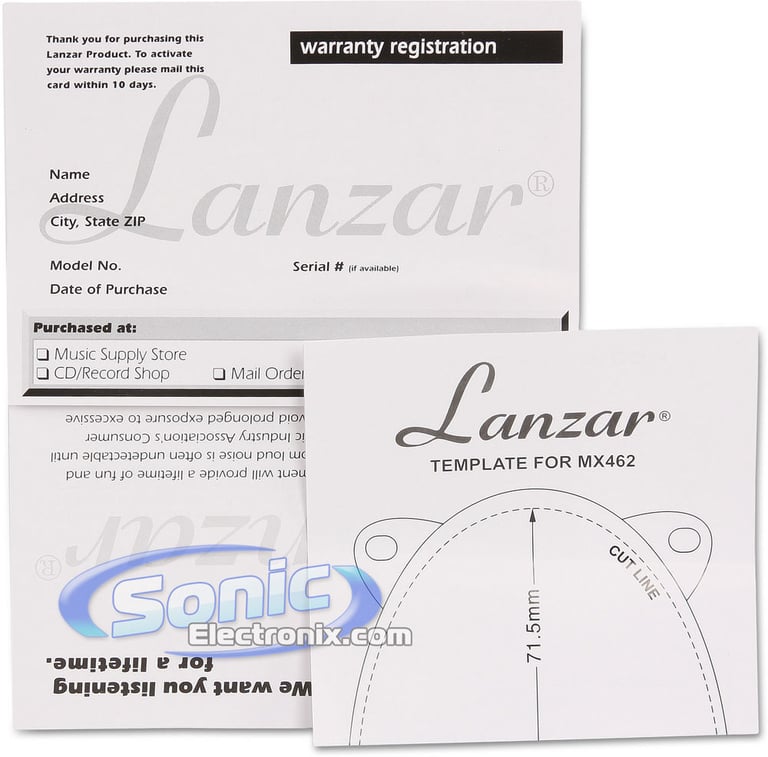 Lanzar MX462 Image 9