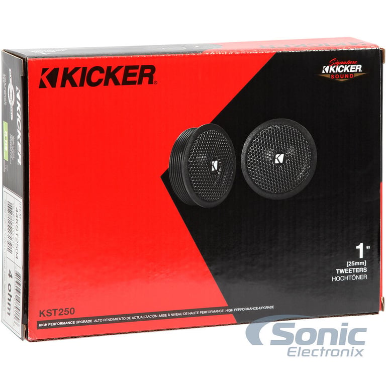 2-Pairs Kicker 44KST2504 1" 150w Car Audio Tweeters 4-Ohm Image 4