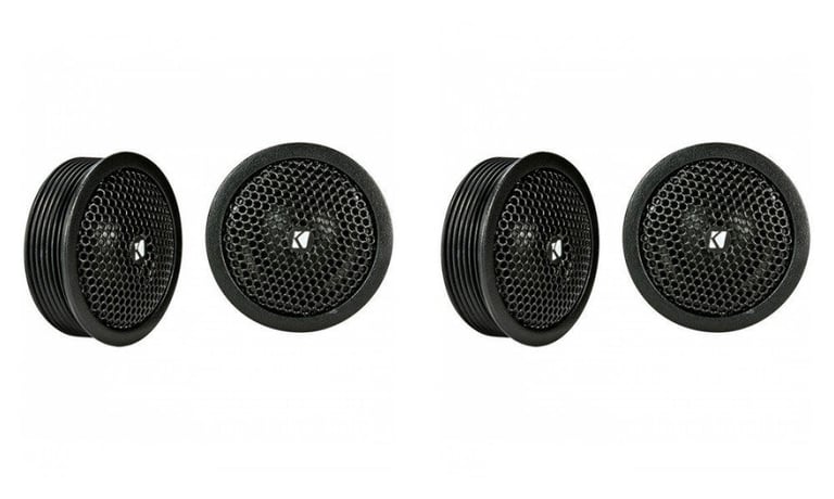 2-Pairs Kicker 44KST2004 3/4" 125w Car Audio Tweeters 4-Ohm Image 1
