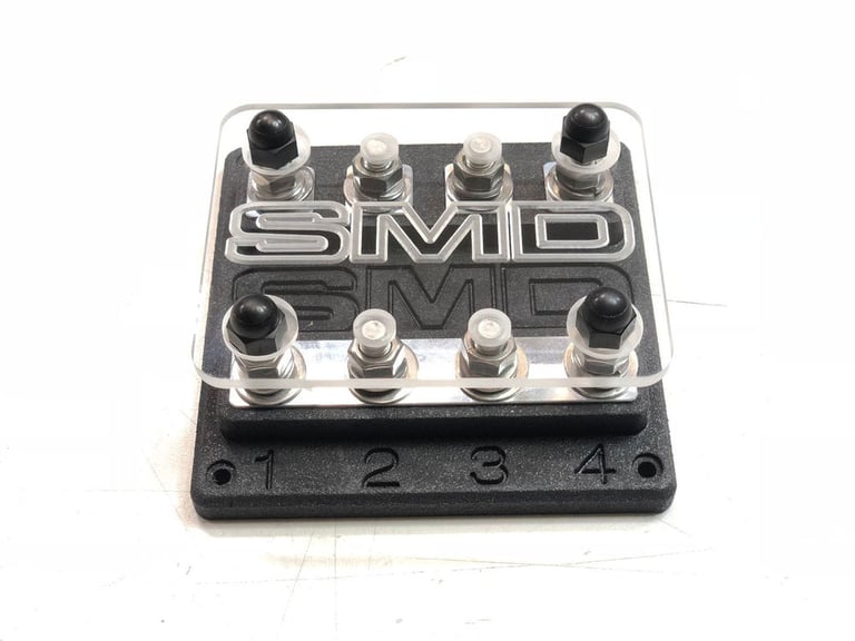 SMD Heavy Duty Quad ANL Fuse Block Image 2