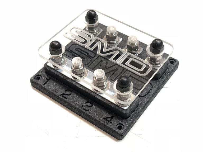 SMD Heavy Duty Quad ANL Fuse Block Image 1