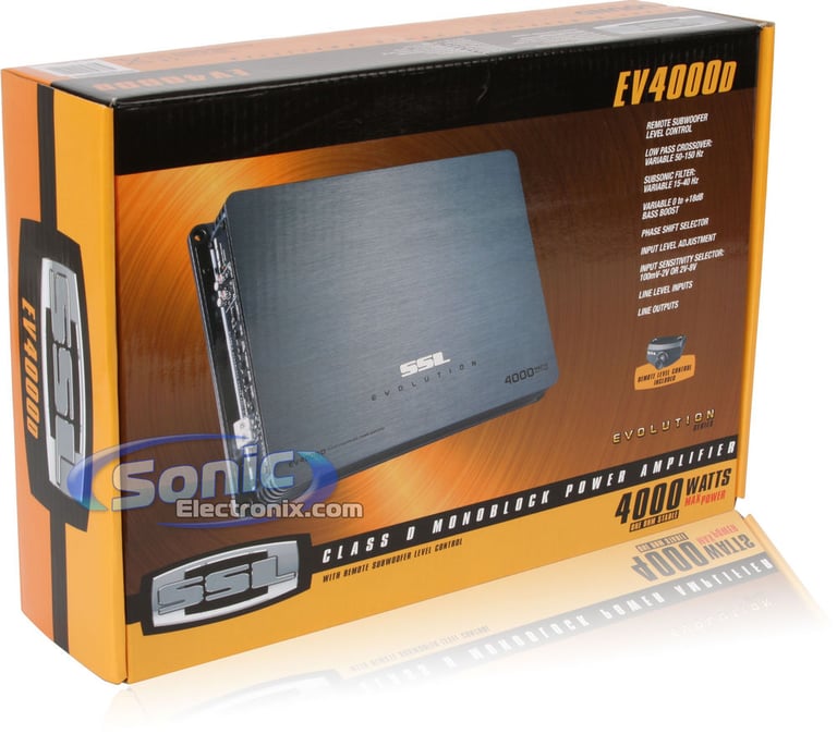 Sound Storm Labs (SSL)   EV4000D  Open Box Missing (Acceptable, Used) Image 9