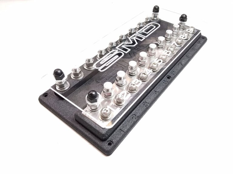 SMD Heavy Duty Deca XL ANL Fuse Block Image 1