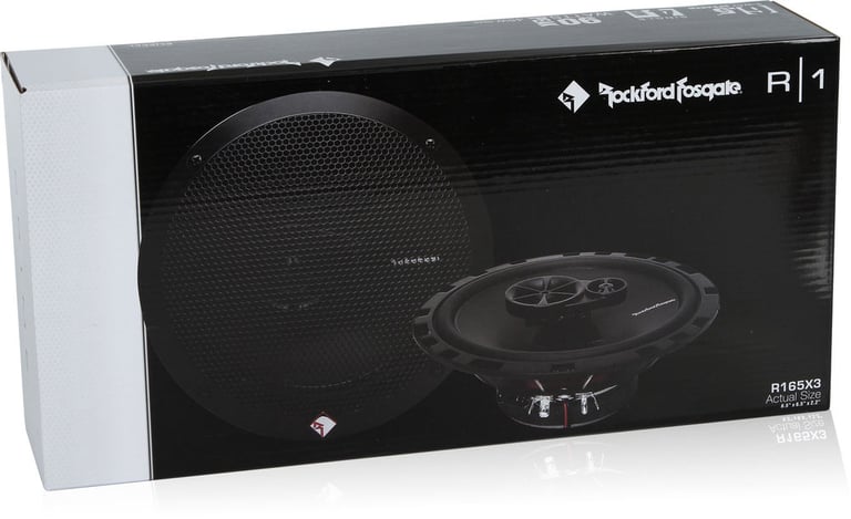 Rockford Fosgate Prime R165X3 + JBL GXA602 Amplifier + Amp kit Image 10