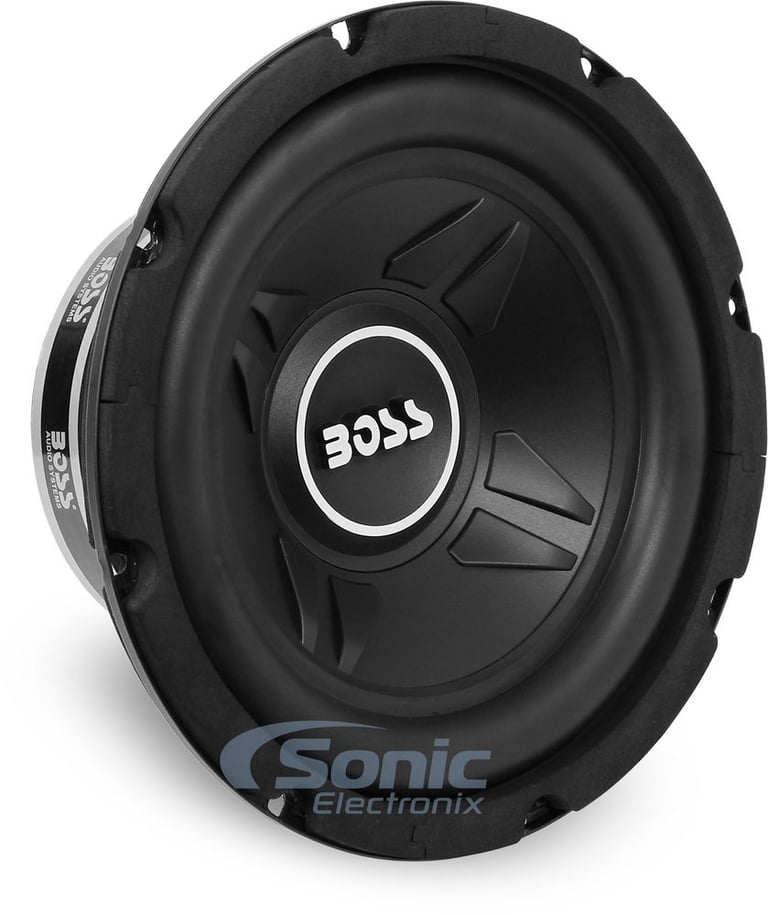 Boss CXX8 600W 8" Subwoofer + JBL Amplifier + Atrend Box + Amp kit Package Image 2