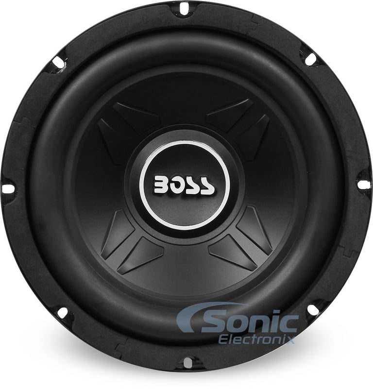 Boss CXX8 600W 8" Subwoofer + JBL Amplifier + Atrend Box + Amp kit Package Image 3