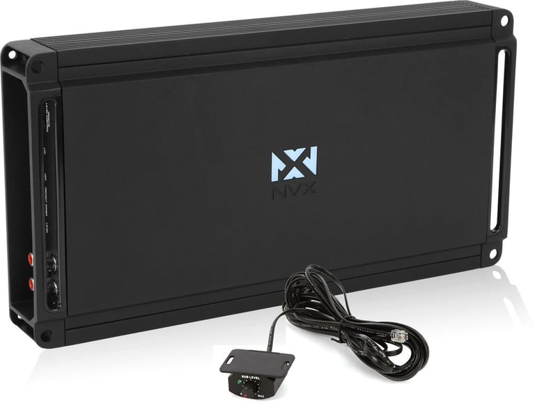 NVX JAD1200.1 + FREE 4 Gauge Amp kit Image 2
