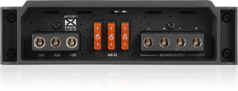 NVX JAD1200.1 + FREE 4 Gauge Amp kit Image 4