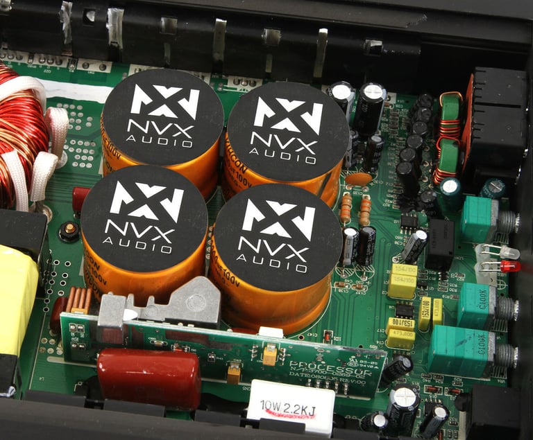 NVX JAD1200.1 + FREE 4 Gauge Amp kit Image 8