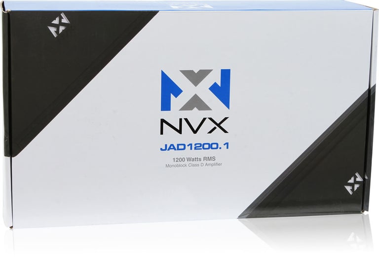 NVX JAD1200.1 + FREE 4 Gauge Amp kit Image 13
