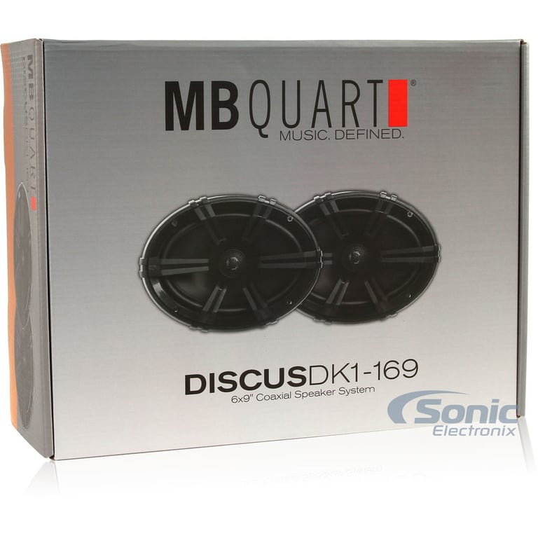 MB Quart DK1-169 + Atrend 6X9PR Speaker Boxes Image 8