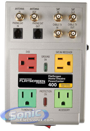 Monster Cable PowerCenter Surge Protector (FS MP HTS 400) Image 1