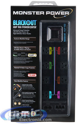 Monster Cable PowerCenter Surge Protector (MP HDP 900) Image 2