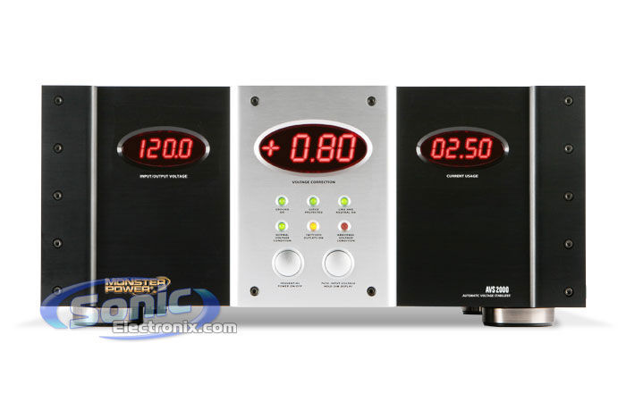 Monster Cable Voltage Stabilizer (MP AVS 2000) Image 2