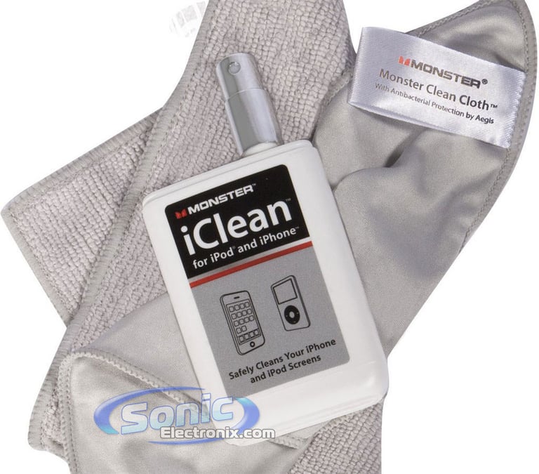 Monster Cable (AI IPH ICLN-S V2) Screen Cleaner Kit Image 2