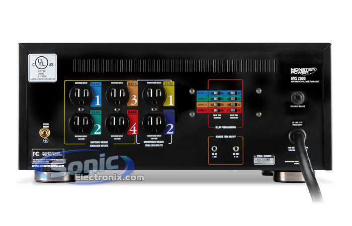 Monster Cable Voltage Stabilizer (MP AVS 2000) Image 4