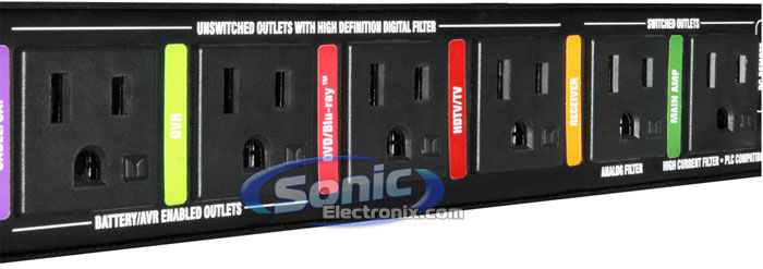 Monster Cable PowerCenter Surge Protector (MP HTUPS 2700) Image 3