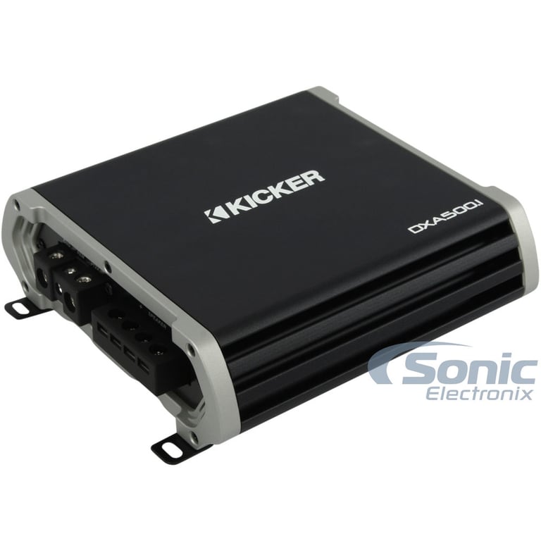 Kicker 43DXA5001 D-Series 500w RMS Mono Class D Car Amplifier+Amp Kit DXA500.1 Image 2