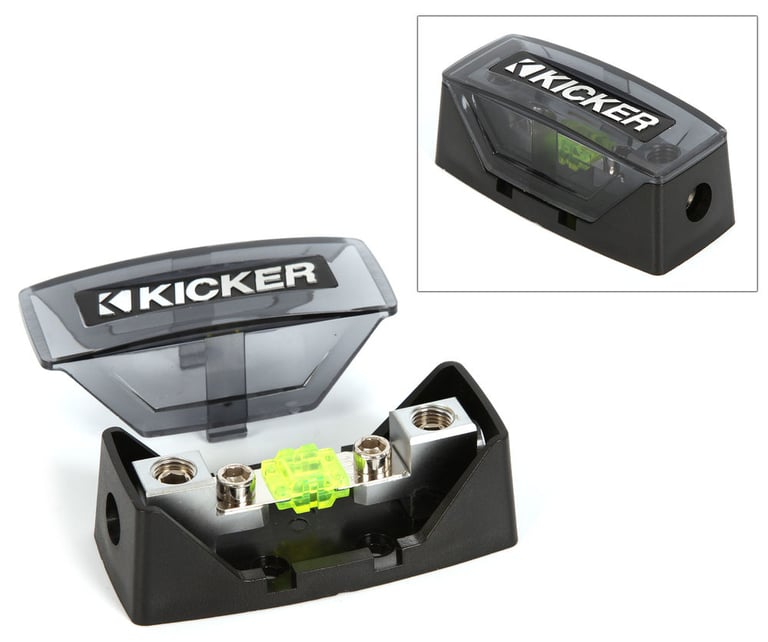 Kicker 43DXA5001 D-Series 500 Watt RMS Mono Class D Car Amplifier+Kicker Amp Kit Image 12