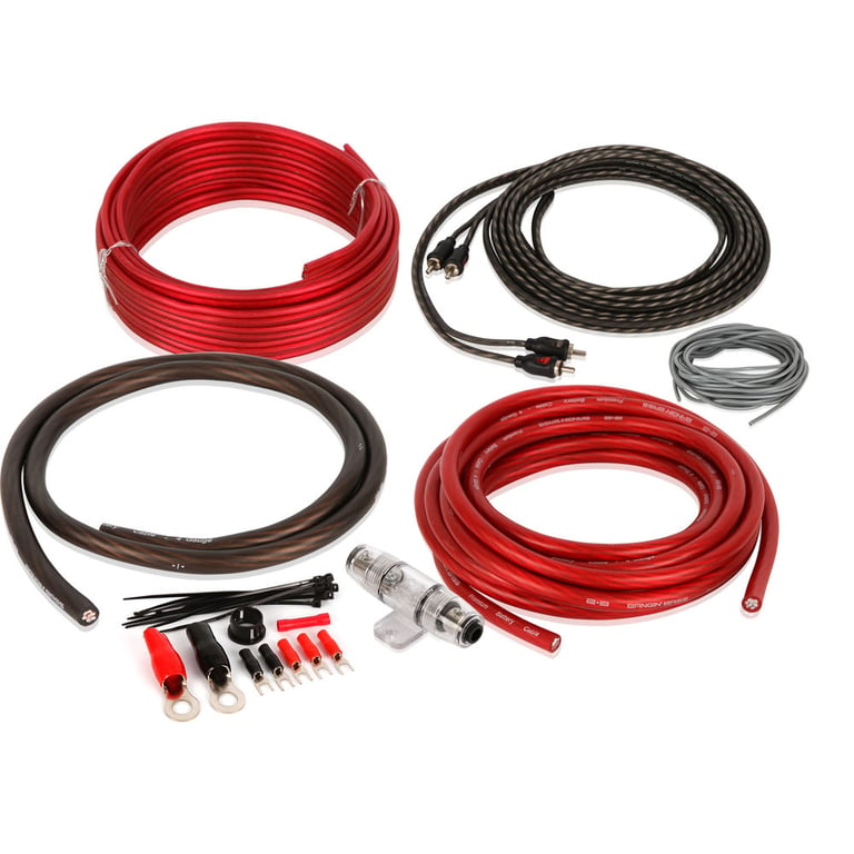 Crunch PD4000.4 4000w 4-Channel Pro Power Car Audio Amplifier Class AB+Amp Kit Image 14