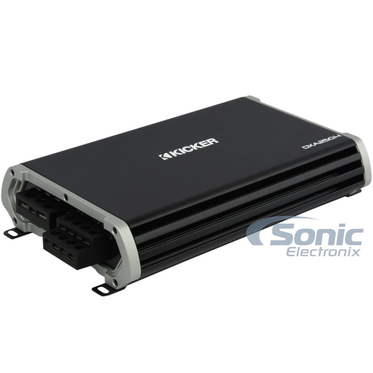 Kicker 43DXA2504 D-Series 4-Ch 60Wx4 Full-Range Car Amplifier+Amp Kit DXA250.4 4 Image 2