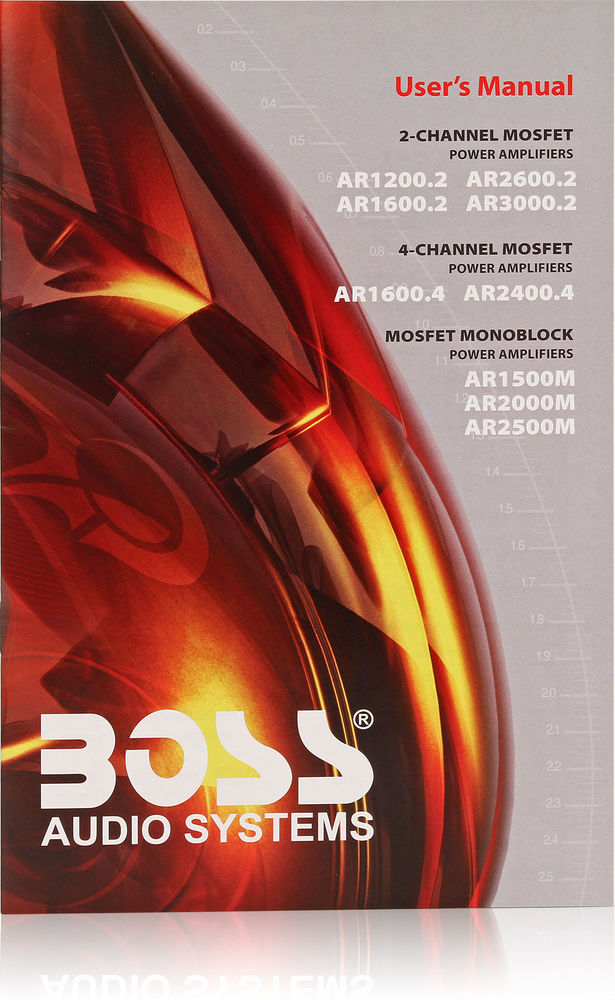 Boss Armor AR1200.2 Amplifier + Premium Amp Wiring Kit Image 17