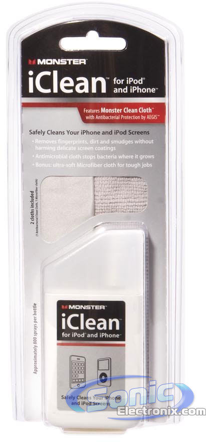 Monster Cable (AI IPH ICLN-S V2) Screen Cleaner Kit Image 5