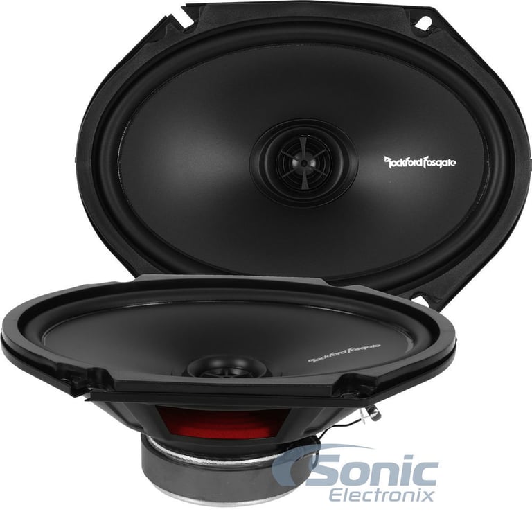 2) Rockford Fosgate R168X2 6x8" 110W 2 Way + 2) R165X3 6.5" 90W 3 Way Speakers Image 12