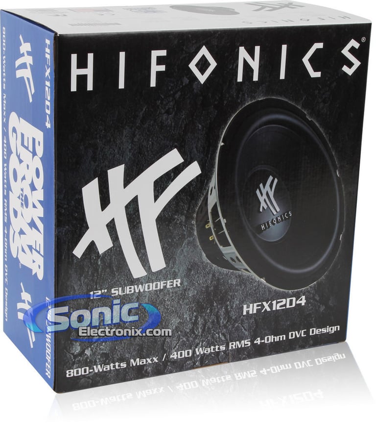 Hifonics HFX12D4 Door Buster Blowout Package! Image 11