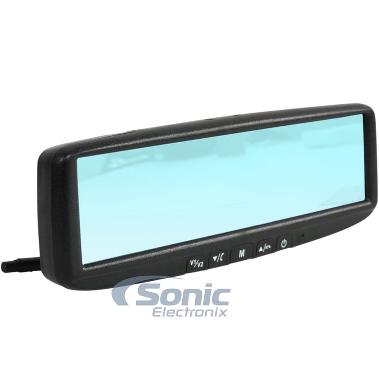 BOYO Vision Rearview Mirror Monitor with Camera Image 1
