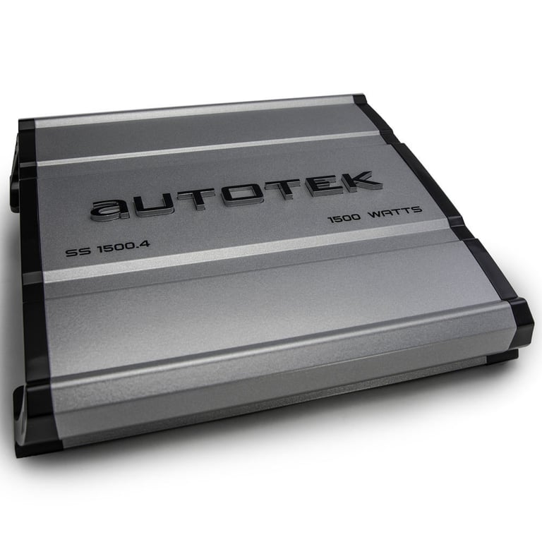 Autotek SS1500.4 4-Channel Car Amplifier + Amp Kit Image 2