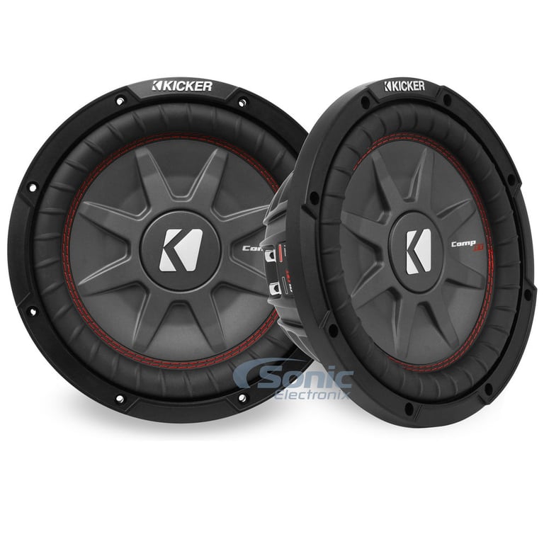 (2) Kicker 43CWRT102 10" CompRT10 Subs Car Subwoofers 1600W Peak/800W RMS New Image 1
