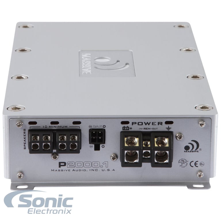 Massive Audio P2000.1 Open Box (Complete) Image 3