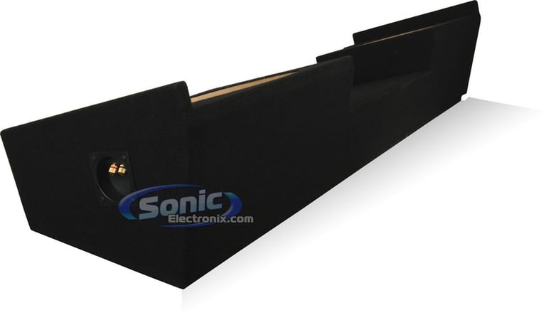 Dual 12" Down Firing Sub Enclosure for 1988-1998 Chevrolet and GMC Full-Size Extended Cab Pickup Truck CK1500, CK2500, CK3500 Image 3