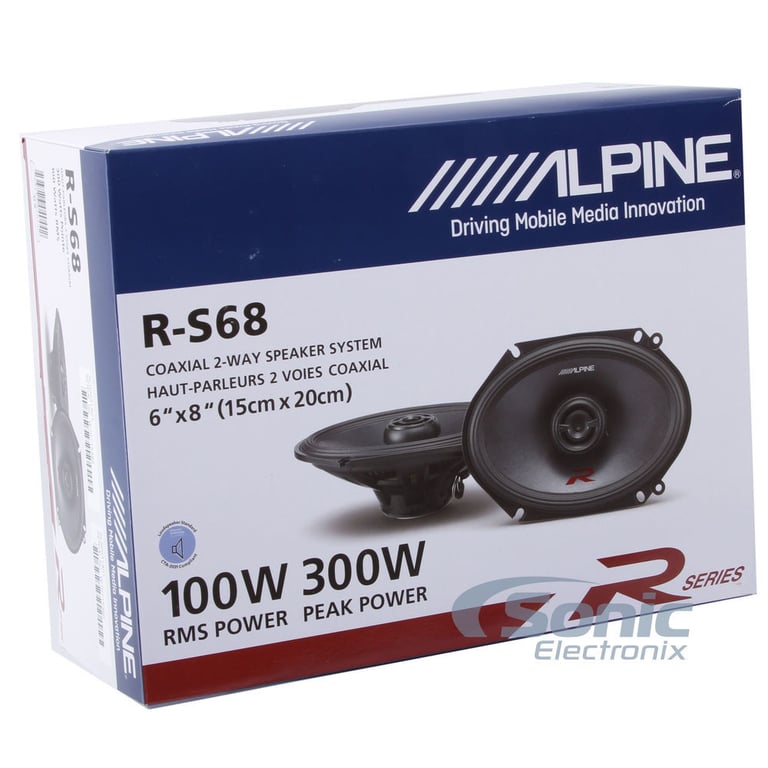BOGO 50% Alpine R-S68 (Includes 2 Pairs of Speakers) Image 10