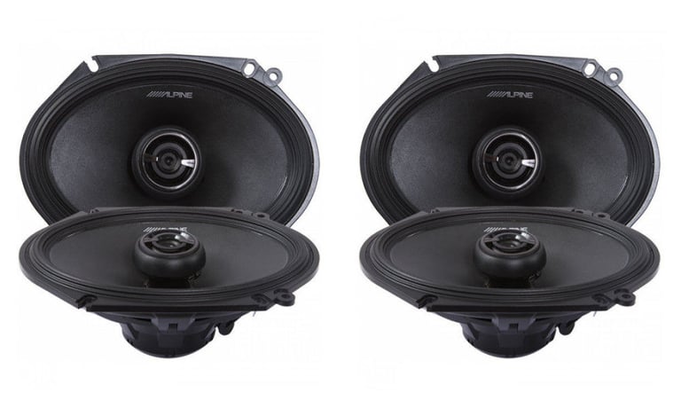 BOGO 50% Alpine R-S68 (Includes 2 Pairs of Speakers) Image 1