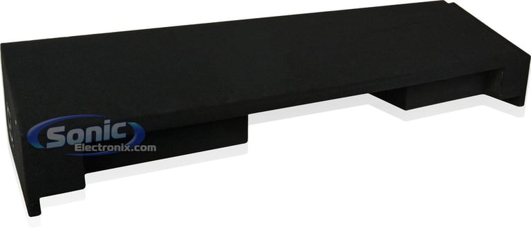 Dual 12" Down Firing Sub Enclosure for 1988-1998 Chevrolet and GMC Full-Size Extended Cab Pickup Truck CK1500, CK2500, CK3500 Image 2