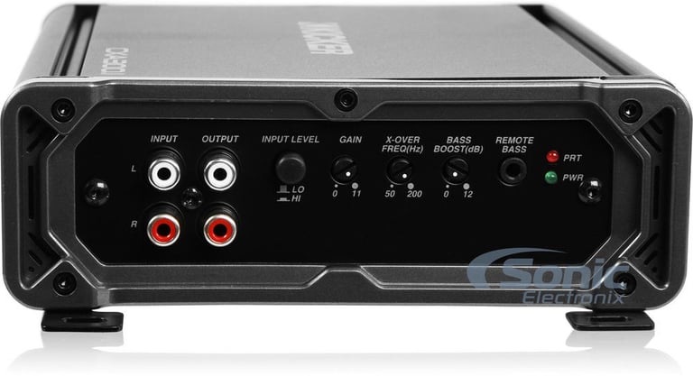 Kicker 43TCWRT672 CompRT 6.75" 300w Shallow Subwoofer in Sub Box+Amplifier+Wires Image 8