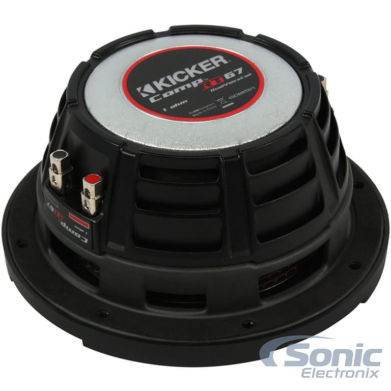 (2) Kicker CompRT CWRT671 (43CWRT671) + Amplifier &  Amp Kit Image 11