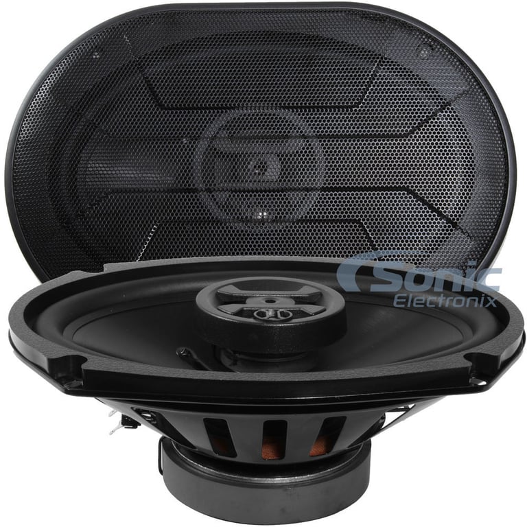 (4) Hifonics ZS693 6x9" 1600W Car Audio Speakers + 4-Channel Amplifier + Amp Kit Image 8