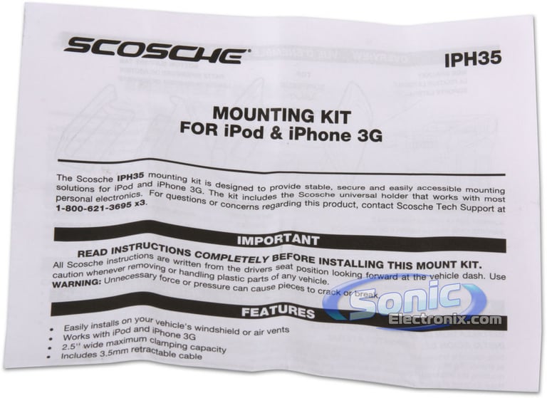 Scosche freePLAY IPH35 Image 2