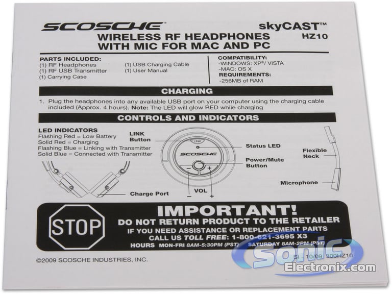 Scosche skyCASTER HZ10 Image 8