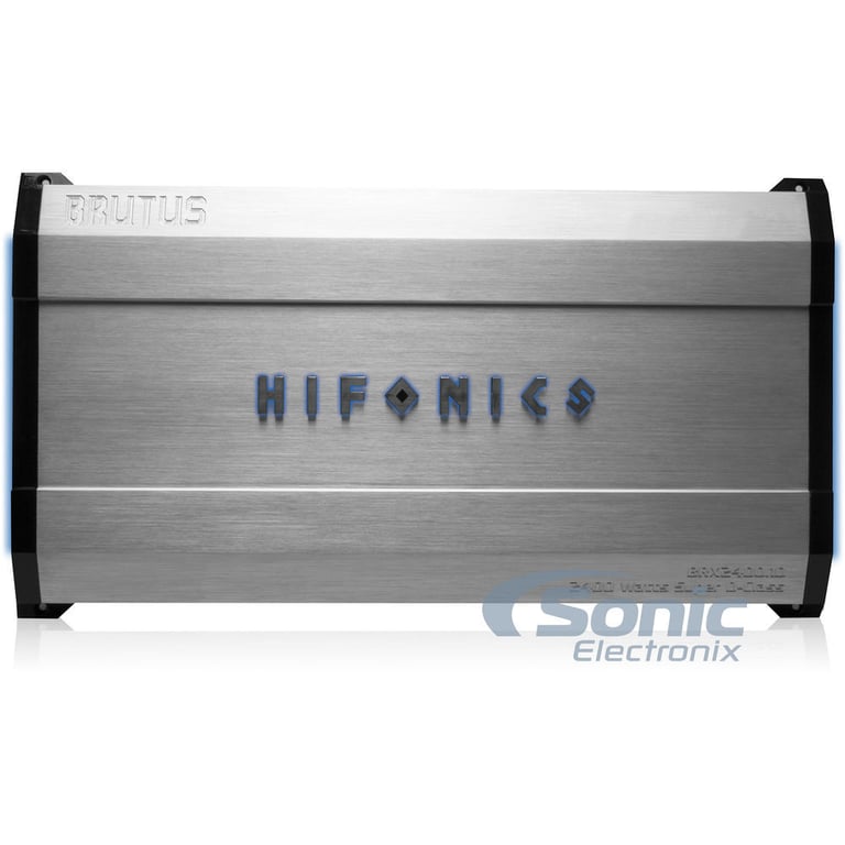 Hifonics Brutus BRX2400.1D + 2 Alpine R-W12D4 (2400 Watt Bass Package) Image 2