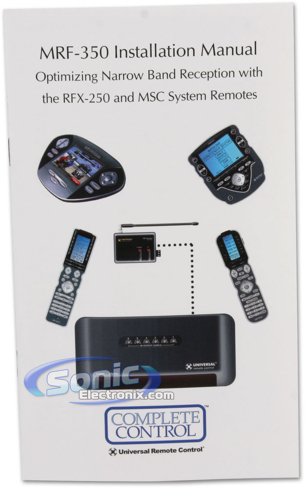 Universal Remote Control MRF-350 RFS Image 15