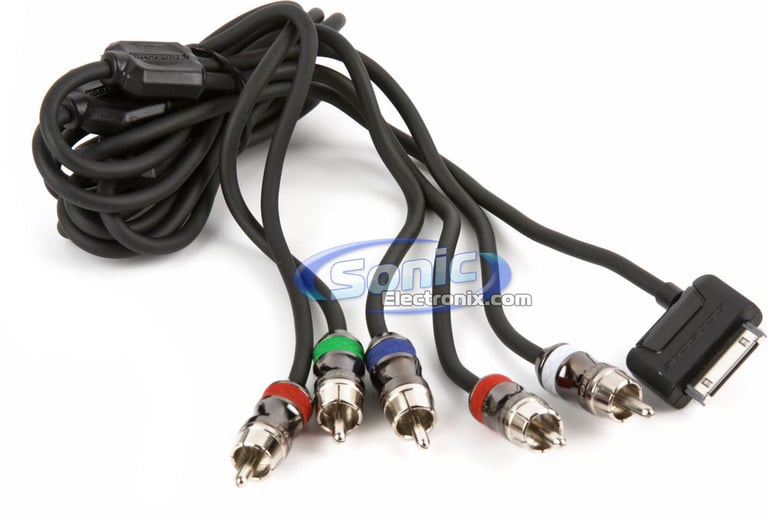 Scosche IPAVRGB sneakPEEK HD iPad/iPhone/iPod Component Video Cable Image 2