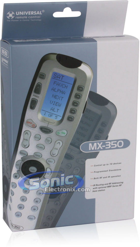 Universal Remote Control MX350 Image 6