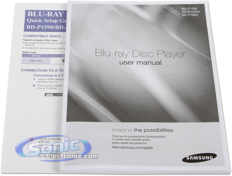 Samsung BD-P1600 R/B Image 9